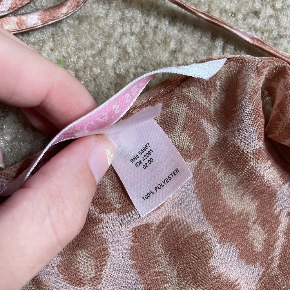 Victoria’s Secret vintage leopard print slip - Picture 3 of 6